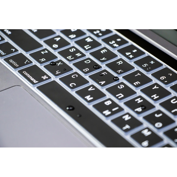 Силіконова накладка на клавіатуру MacBook Air 13" (A2179/A2337) 2020 EU