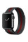 Ремешок Milanese Loop 38mm/40mm для Apple Watch (Black Red)