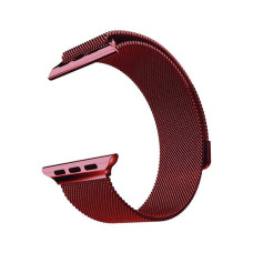 Ремінець Milanese Loop 42mm / 44mm для Apple Watch (Red)