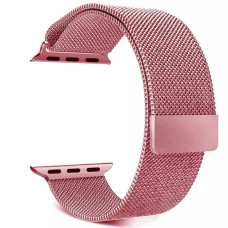 Ремешок Milanese Loop 42mm/44mm для Apple Watch (Rose Gold)