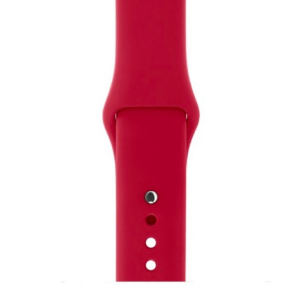 Ремешок Sport Band 44mm/42mm S/M для Apple Watch (Rose Red)