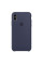 Чехол Silicone Case для iPhone X / XS (Midnight Blue) OEM