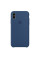 Чехол Silicone Case для iPhone X / XS (Blue Cobalt) OEM