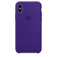 Чохол Silicone Case для iPhone X / XS (Ulta Violet) OEM