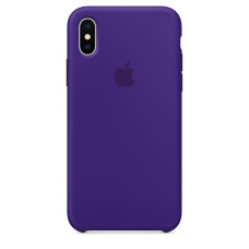 Чохол Silicone Case для iPhone X / XS (Ulta Violet) OEM