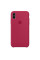 Чехол Silicone Case для iPhone X / XS (Rose Red) OEM
