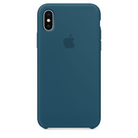 Чохол Silicone Case для iPhone X / XS (Cosmos Blue) OEM