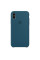 Чохол Silicone Case для iPhone X / XS (Cosmos Blue) OEM