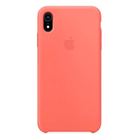 Чехол Silicone Case для iPhone XR Nectarine OEM