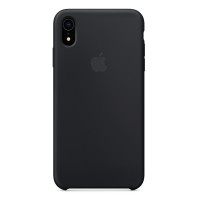 Чехол Silicone Case для iPhone XR Black OEM