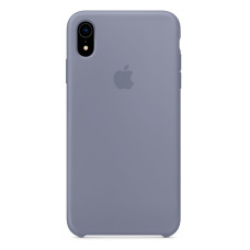 Чохол Silicone Case для iPhone XR Lavender Gray OEM