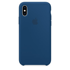 Чехол Silicone Case для iPhone X / XS (Blue Horizon) OEM