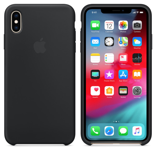 Чохол Silicone Case для iPhone XS Max (Black) OEM