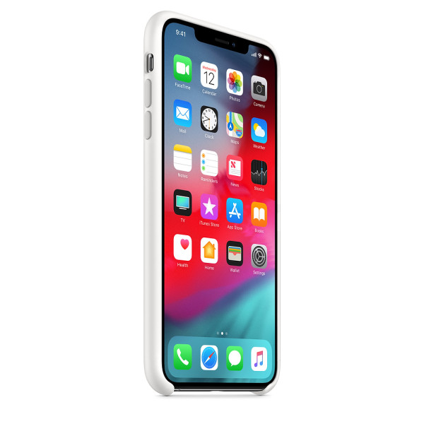 Чехол Silicone Case для iPhone XS Max (White) OEM