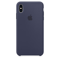 Чехол Silicone Case для iPhone XS Max (Midnight Blue) OEM