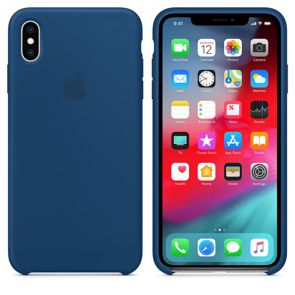 Чехол Silicone Case для iPhone XS Max (Blue Horizon) OEM