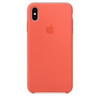 Чехол Silicone Case для iPhone XS Max (Nectarine) OEM