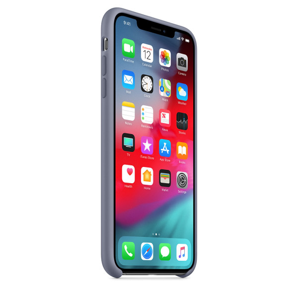 Чохол Silicone Case для iPhone XS Max (Lavender Gray) OEM
