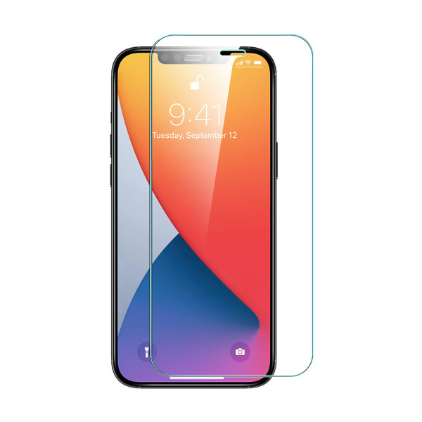 Защитное стекло на iPhone 12/12 Pro (6.1") Rock Tempered Glass Protector 2.5D HD Full Coverage 0.25mm