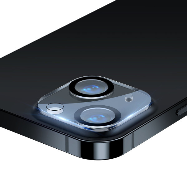 Защитное стекло для камеры iPhone 13/13 mini Baseus Lens Film 2-pack (SGQK000002) Transparent