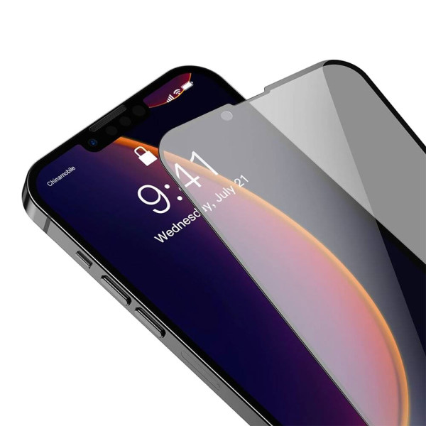 Защитное стекло для iPhone 13 mini (5.4") Privacy Glass (Анти-шпион)