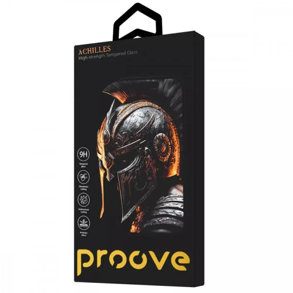Защитное стекло для iPhone 17 Pro Proove Achilles (Black)
