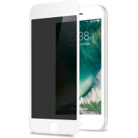 Захисне скло для iPhone 7/8 Privacy Анти-шпигун (White)