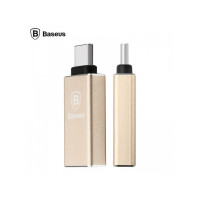 Переходник Baseus USB to Type-C Gold