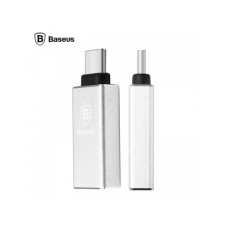 Переходник Baseus USB to Type-C Silver