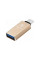 Переходник Baseus USB to Type-C Gold