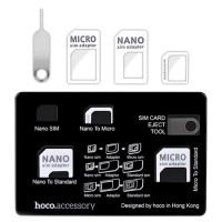 Адаптер hoco SL1005 для SIM 4 в 1