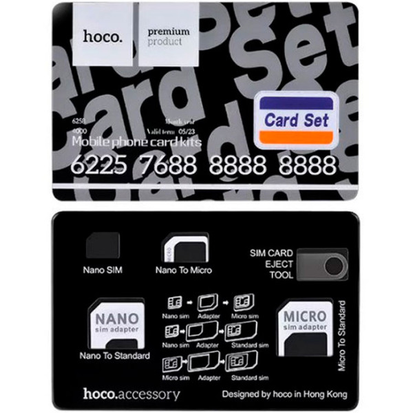 Адаптер hoco SL1005 для SIM 4 в 1