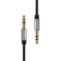 AUX-кабель Remax 3.5mm Stereo Cable 2м (RL-L200) Чёрный