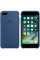 Силиконовый чехол для iPhone 7/8 Plus (глубокий синий)