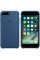 Силиконовый чехол для iPhone 7/8 Plus (глубокий синий)