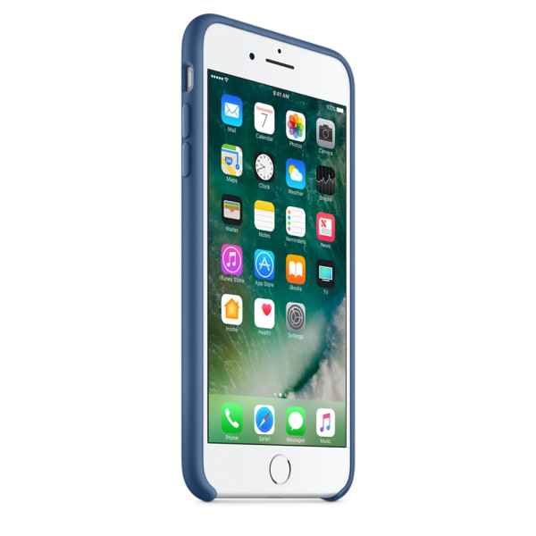 Силиконовый чехол для iPhone 7/8 Plus (глубокий синий)