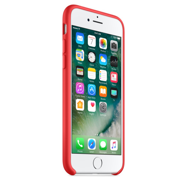 Чехол Silicone Case на iPhone 7 / 8 / SE (2020) Product (Red) OEM