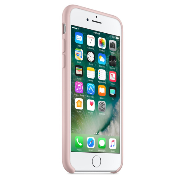 Чехол Silicone Case на iPhone 7 / 8 / SE (2020) Pink Sand OEM