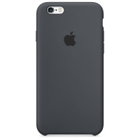 Чехол Silicone Case для iPhone 6/6s (Charcoal Gray) OEM