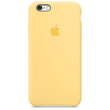 Силиконовый чехол Apple Silicone Case Yellow (MM6H2) для iPhone 6 Plus/6s Plus