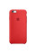 Чехол Silicone Case для iPhone 6/6s (Red) OEM