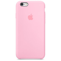 Чехол Silicone Case для iPhone 6/6s (Candy Pink) OEM