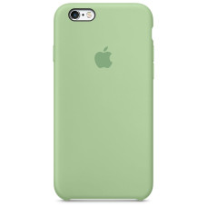 Силиконовый чехол Apple Silicone Case Mint для iPhone 6 Plus/6s Plus
