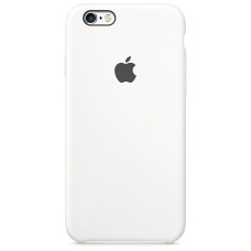 Силиконовый чехол Apple Silicone Case White (MKXK2) для iPhone 6 Plus/6s Plus