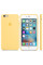 Чехол Silicone Case для iPhone 6 Plus/6s Plus Yellow OEM