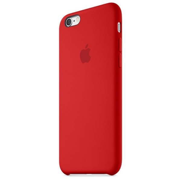 Силиконовый чехол Apple Silicone Case (PRODUCT) RED (MKXM2) для iPhone 6 Plus/6s Plus