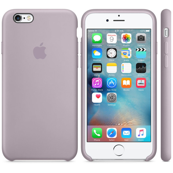 Чехол Silicone Case для iPhone 6 Plus/6s Plus Lavender OEM