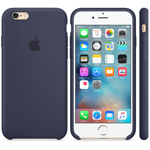 Силиконовый чехол Apple Silicone Case Midnight Blue (MKXL2) для iPhone 6 Plus/6s Plus