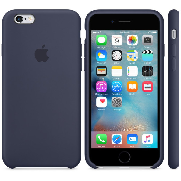 Силиконовый чехол Apple Silicone Case Midnight Blue (MKXL2) для iPhone 6 Plus/6s Plus