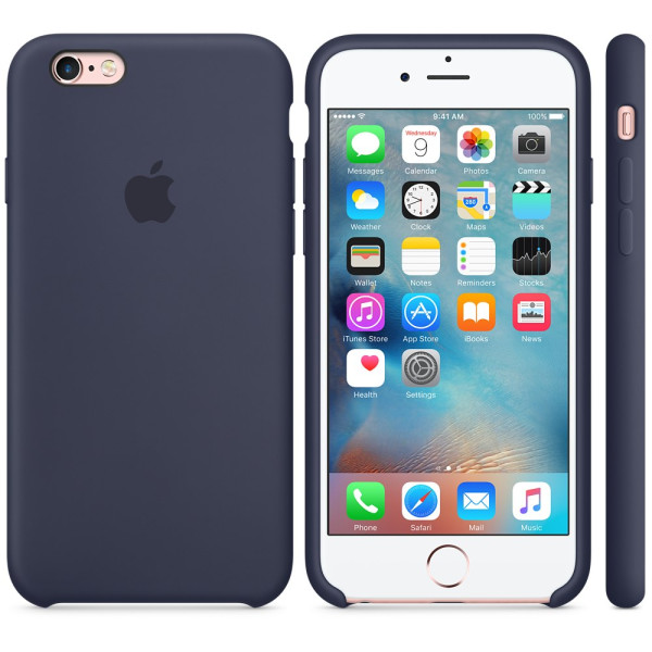 Силиконовый чехол Apple Silicone Case Midnight Blue (MKXL2) для iPhone 6 Plus/6s Plus